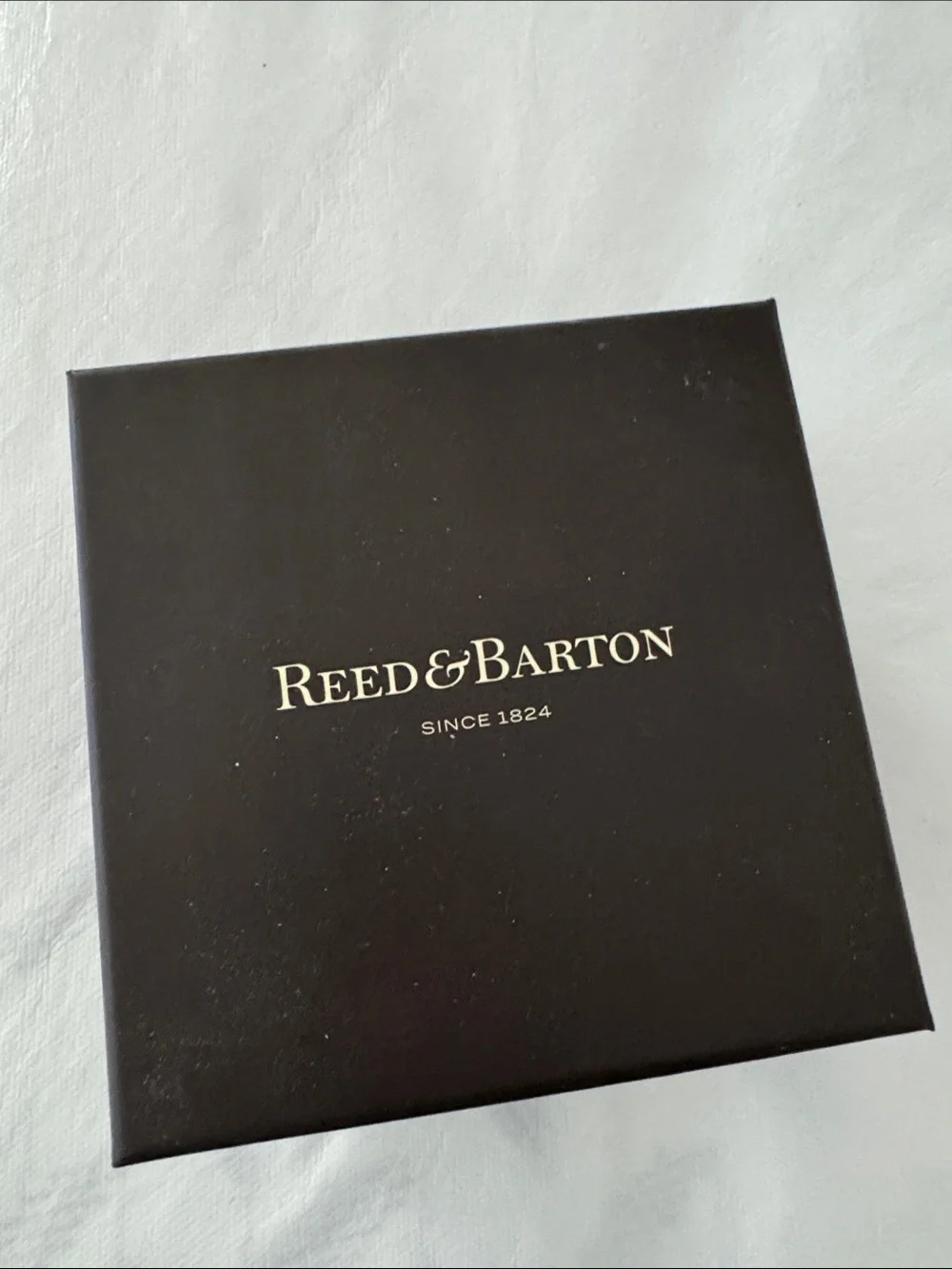 Reed & Barton Silver Cross Box